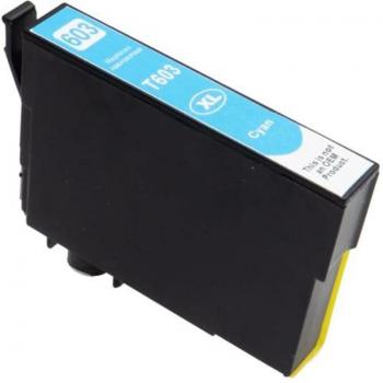 Cartucho de tinta Epson T603XL Cian Compatible