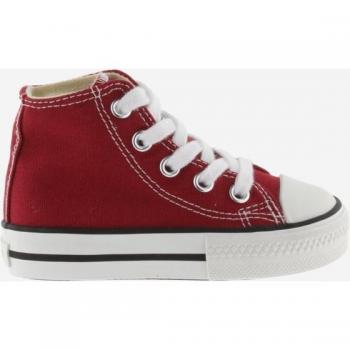 Victoria Tribu Zapatillas Abotinadas de Lona con Puntera de Goma para Niños en Color Rojo