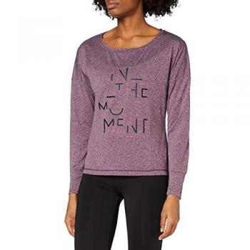 Odlo T-Shirt l/s Helle Camiseta de Manga Larga, Mujer, Multicolor