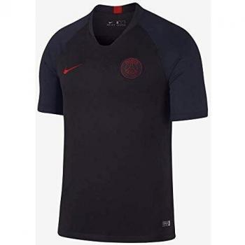 NIKE PSG M Nk BRT Strk Top SS Camiseta, Hombre, Oil Grey/Oil Grey/University Red, XL