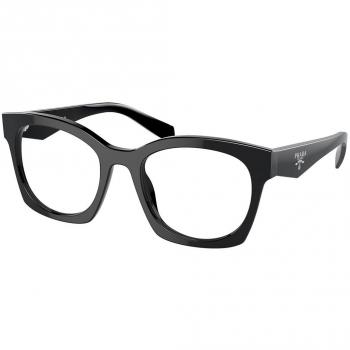 Gafas Recetadas para Mujer Prada PR A05V 16K1O1 Negras con lentes de 50