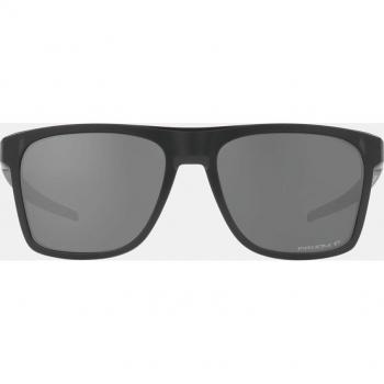 Oakley Leffingwell OO 9100 05 57 Sunglasses, Unisex, Black/Light Blue, Size: One Size, Crystal Black Frame, Prizm Deep Water Polarized Lenses, Green Male Color Option, 57 MM