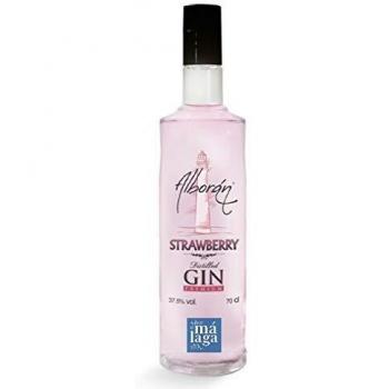 Ginebra de Fresa Alboran Strawberry - Ginebra Premium
