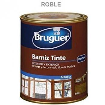 Bruguer Barniz Tinte BTE.BRUGUER Roble 750 ml, Negro