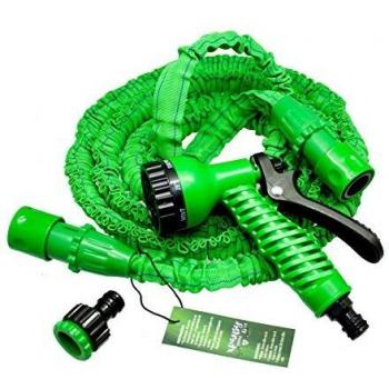 Xpansy C2607A Hose Basic - Manguera Extensible con la Presión del Agua, Verde, 7,5 metros
