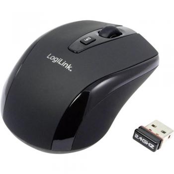 LogiLink Wireless Optical Mini Mouse 2.4 GHz 800 DPI Black