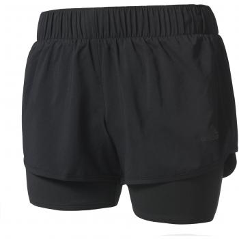 adidas M10 Dual SHO Pantalón Corto, Mujer, Negro, L