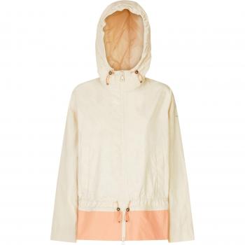 Chaqueta Mujer Geox W Bulmya Parka Blanco Lechoso/Rosa Polvo Claro
