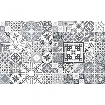 Ambiance Live BVBA Pack De 60 Adhesivos Azulejos VintageGris