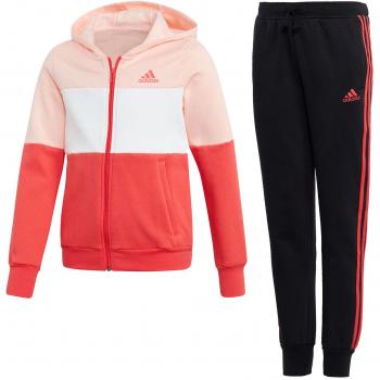 adidas Hood Cot TS Chándal, Niñas, Multicolor