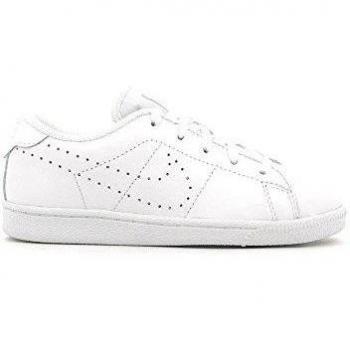 Nike Tennis Classic PRM (PS) Zapatos de primeros pasos, Bebé-niños, Blanco (Blanco (White / White)), 30