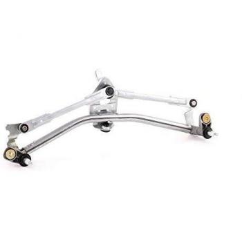 Timonerie de Limpiaparabrisas RIDEX 300W0022 para VW Polo (9N_) - Varillaje del limpiaparabrisas delantero con dirección a la izquierda