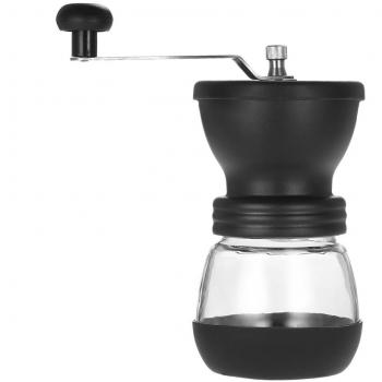 Decdeal - Molinillo de Café Manual, Cristal, Portátil