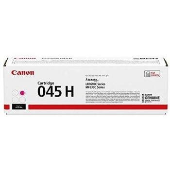 Canon cartucho 045H de tóner original magenta para impresoras láser i-SENSYS LBP611Cn, LBP613Cdw,i-SENSYS,MF631Cn, MF633Cdw, MF635Cx
