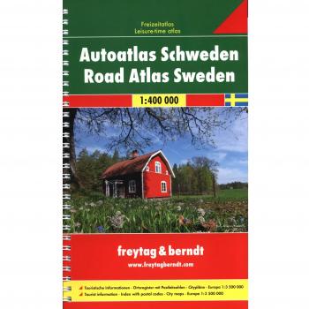 Atlas de Suecia en espiral 1:400.000 - Freytag-Berndt