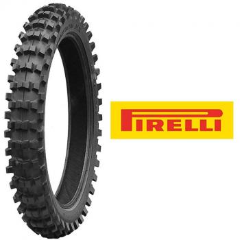 Pirelli Scorpion MX32 Mid Soft 80/100-21 TT 51M M/C, Compuesto de Caucho Medio Soft, Rueda Delantera