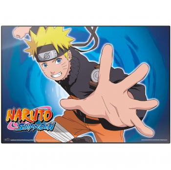 Vade escolar Naruto - Carpeta de 3 anillas, diseño inspirado en el anime Naruto, tamaño A4, capacidad para 200 hojas, material resistente y duradero, incluye separadores temáticos