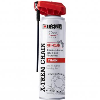 IPONE - Spray Grasa de Cadena X-Trem Off-Road 250ml - Resistente a condiciones extremas, pulverización precisa sin proyecciones