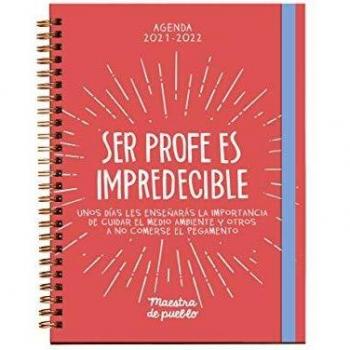 Agenda Maestra de pueblo 2021/2022: Agenda escolar para profesores