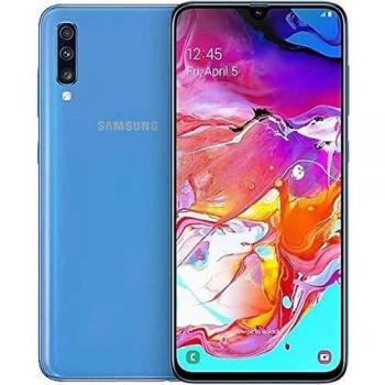 Smartphone Samsung Galaxy A70 Blau - 6.7 OLE - 32MP Triple Cámara - 128GB Almacenamiento - 6GB RAM - Doble SIM - Batería 4500mAh