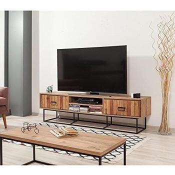 Skyedecom - Mueble de televisión con patas y muebles para televisor Quantum Silva 180-751 863SPH3012