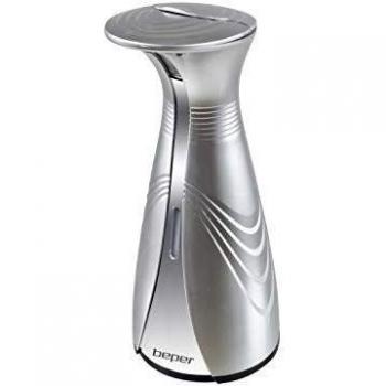 BEPER 40.531 - Dispensador automático de jabón, color plateado