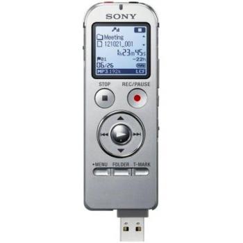 Sony - 4gb Direct USB, icd, Silver Memory Card Slot,Silver, icdux533s