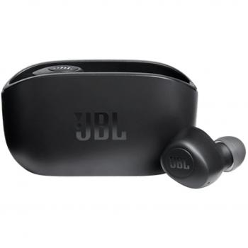 JBL Vibe 100TWS True Wireless In-Ear Earphones with Integrated Microphone, Bluetooth 5.0, Deep Bass Sound, Black