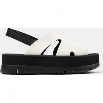 Sandalias de plataforma Camper Oruga Up Blanco Mujer