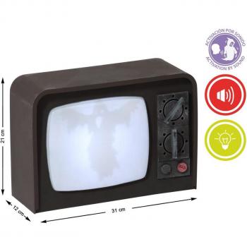 Televisor Tenebroso con Luz y Sonido de 12X31X21 cm