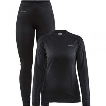 Craft Women's Core Dry Thermal Baselayer Set - Black XL