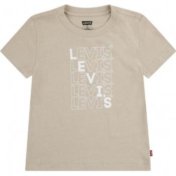 Camiseta de Manga Corta Infantil Levi's Loud Oxford Beige