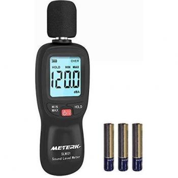 Medidor de Sonido,Meterk 30-130dB