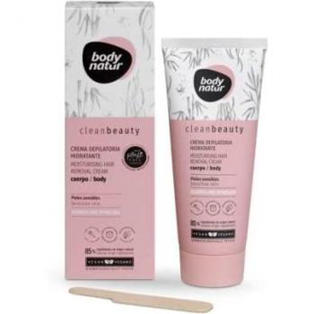 Crema depilatoria hidratante cuerpo 200 ml - Body Natur Clean Beauty