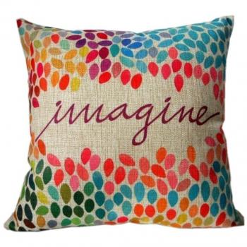 Fundas De Cojines,Xinantime Funda de Almohada de Algodón Colorido