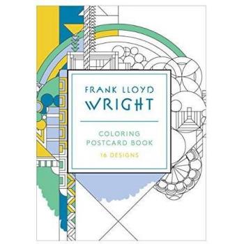 Frank Lloyd Wright Coloring Postcards