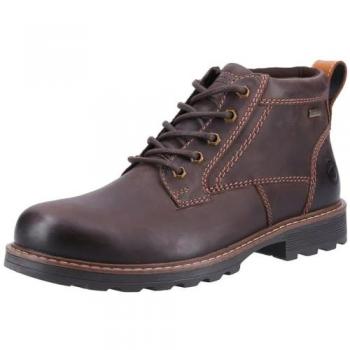 Cotswold Falfield Waterproof Leather Men's Boots - Brown - Size UK 12