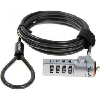 Rocstor Y10C132B1 1.8m Black cable lock