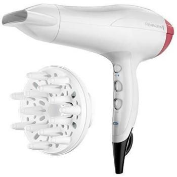 Remington Pro-Air Turbo D5226 - Secador de Pelo, Iónico, Difusor, 2400 Watios, Blanco