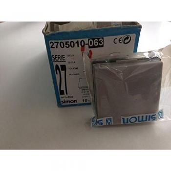 Simon 2705010-063 - Tecla Gris Esmeril S.27 Scudo