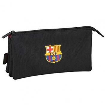 safta 812027744 Estuche portatodo Triple Escolar FC Barcelona