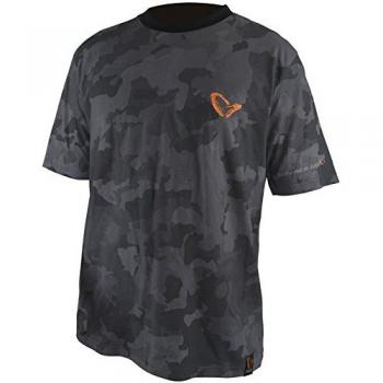 Savage Gear Black Savage tee – Camiseta de Pesca Camiseta, Pesca Camiseta, Camiseta, Angel Ropa, Small