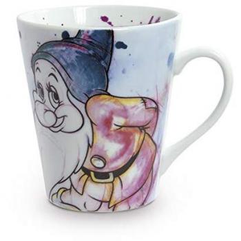 Taza Premium de Porcelana Timido 380 ml con 7 Enanitos