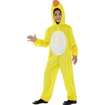 Smiffys Disfraz de Pato Amarillo de Mono con Capucha