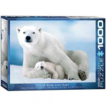 Eurographics 1000-Piece Polar Bear and Baby Puzzle