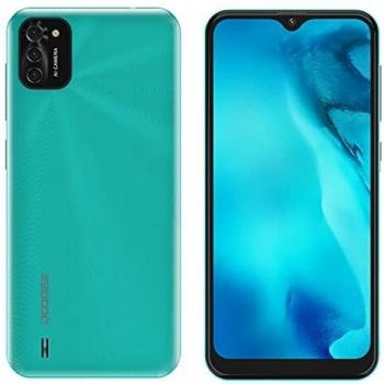 DOOGEE X93 3G Teléfono Móvil Libre, 6.1 HD+ Waterdrop Pantalla, Android 10 Smartphone Quad-Core 2GB RAM 16GB ROM, Dual SIM Moviles, Triple Cámara 8MP,Cámara Frontal 5MP, GPS Desbloqueo Facial Verde