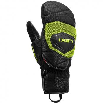 Manoplas Leki WCR Coach 3D para Esquí Alpino, Color Negro / Limón Helado, Hombre