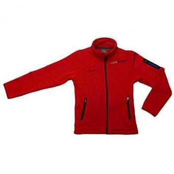 Chaqueta de Forro Polar para Niños Peak Mountain Ecemaillo Roja 4 Años