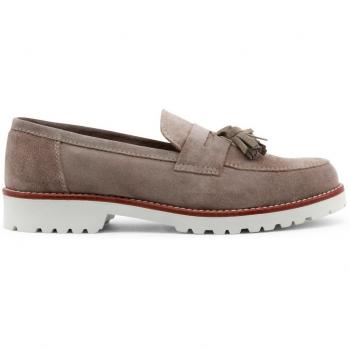 Made in Italia Brown Suede Tassel Loafers for Women - Brividi