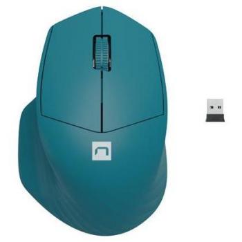 Ratón Inalámbrico Natec Siskin 2 Bluetooth 5.0 + 2.4GHz 1600 DPI Azul